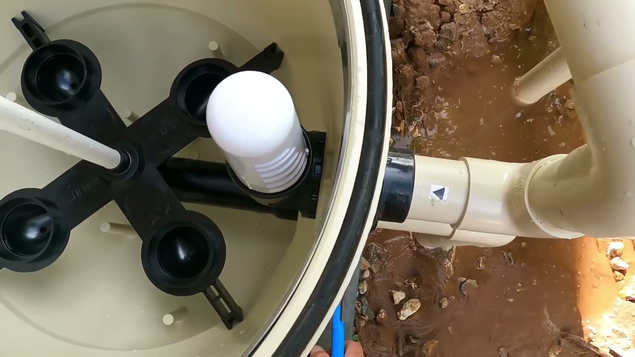 How to replace pool filter bottom