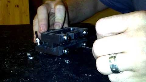 BotMill Axis 3D Printer Assembly Instructions - X Axis Carriage Assembly 6