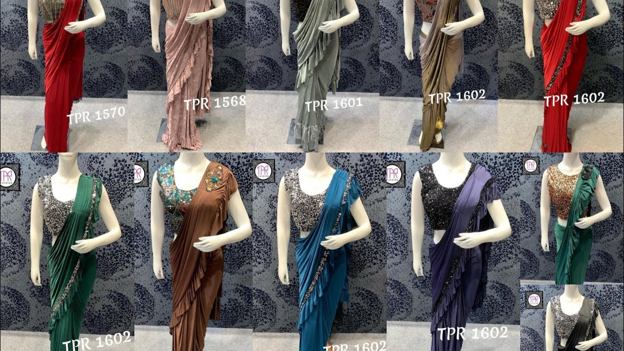 TPR Ready to wear saree|One Minute Saree|Party Wear|Wedding collection|Bridal Wear 