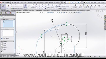 Video Tutorial on Cam Follower Mechanism in SolidWorks Part #1