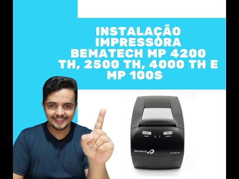 Instalacao Bematech MP 4200 TH, 2500 TH, 4000 TH e MP 100S