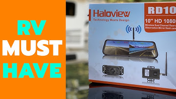 Wireless RV Observation Mirror Dashcam by Haloview