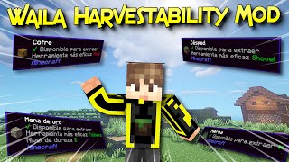 Waila Harvestability Mod | Extra Información Visual | Minecraft 1.12.2 – 1.16.2 Forge Review Español