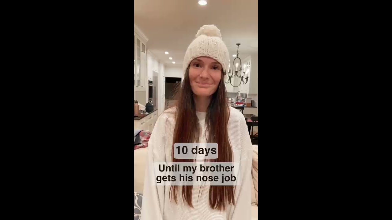 10 Day Countdown Until My Brother Gets His Nose Job Shorts