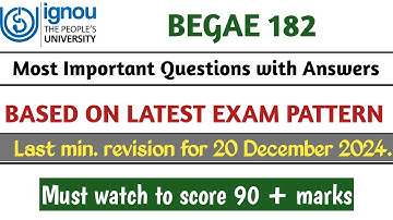 begae 182 important questions 2024 | BEGAE 182 english communication skills important questions 2024