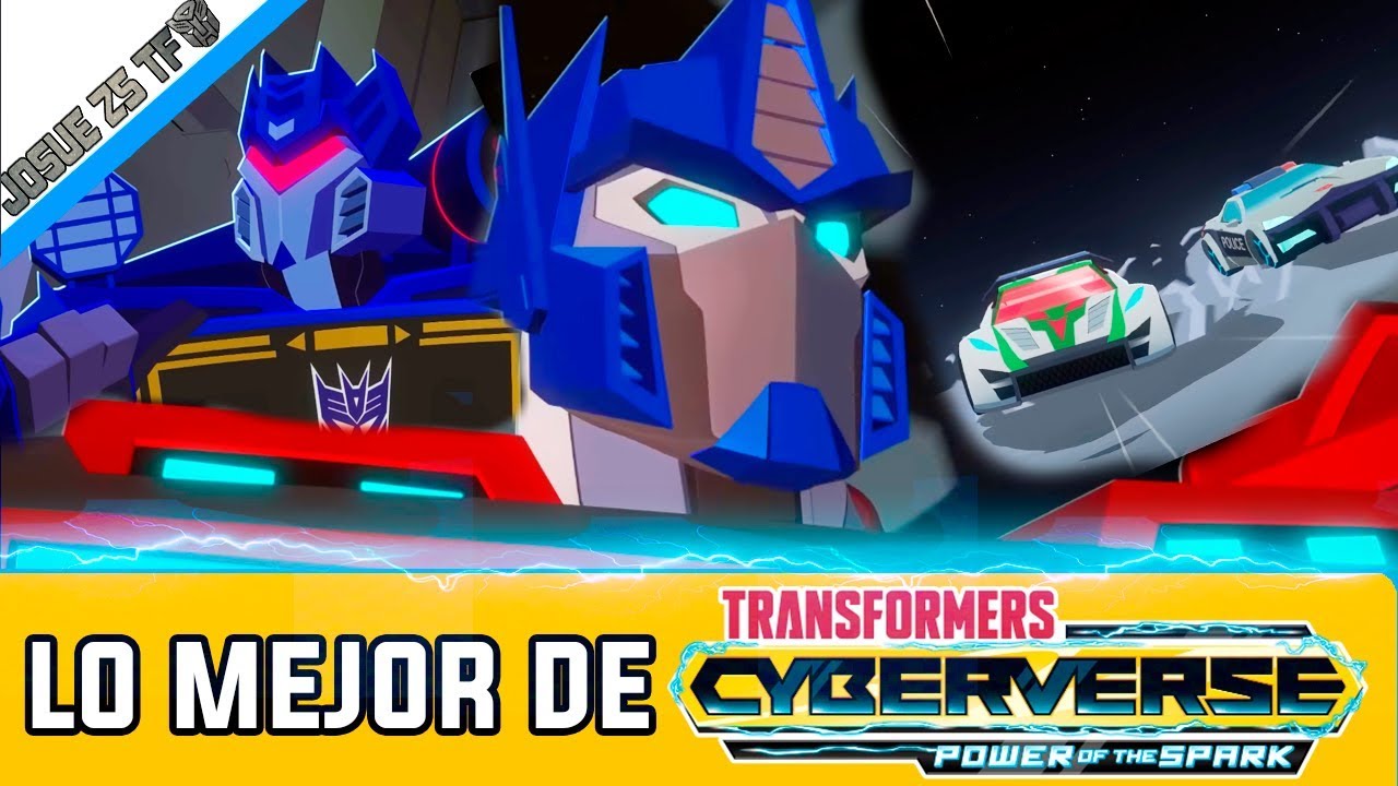 Lo MEJOR de Transformers CYBERVERSE YouTube