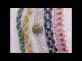 Pulseras y collares con abalorios originales