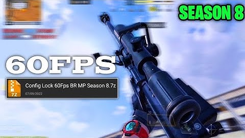 SEASON 8 60FPS CONFIG FOR COD MOBILE | FIX LAGS BR & MP | CODM CONFIG 2022