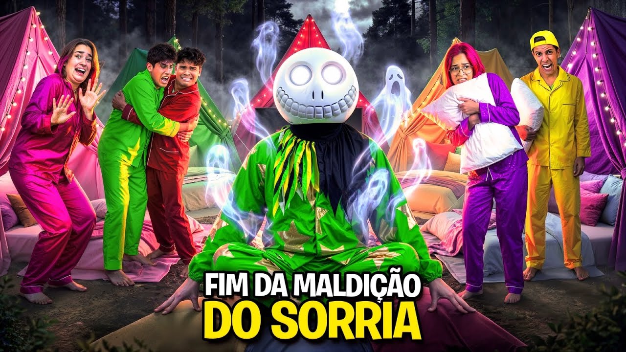NOITE DO PIJAMA NA FLORESTA *O sorria voltou … 
