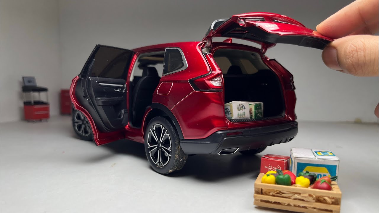 Unboxing Most Realistic Honda CR-V 1/18 Scale Diecast Model Car