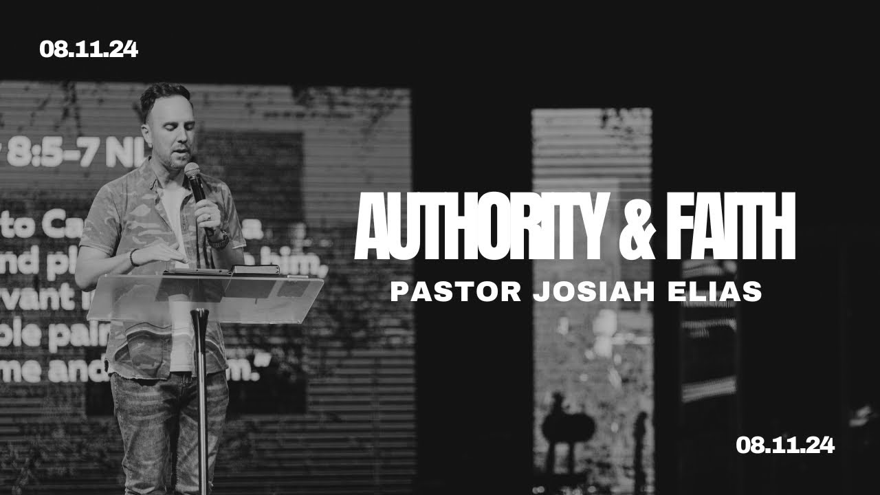 Red Letters: Authority and Faith - Pastor Josiah Elias