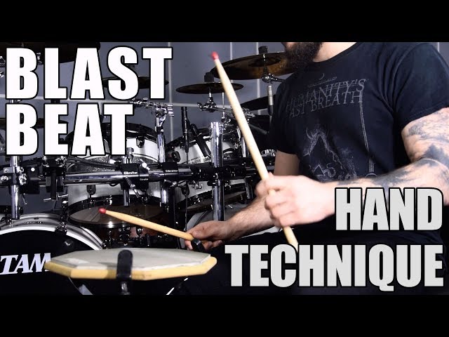 meteor Klinik kage HAND TECHNIQUE / BLAST BEAT [Metal Drumming] - YouTube