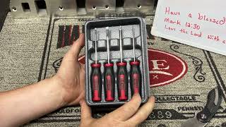 Unboxing and review of Icon Mini Screwdrivers plus a tool giveaway! Icon Proffesional Mini Screwdriver Set