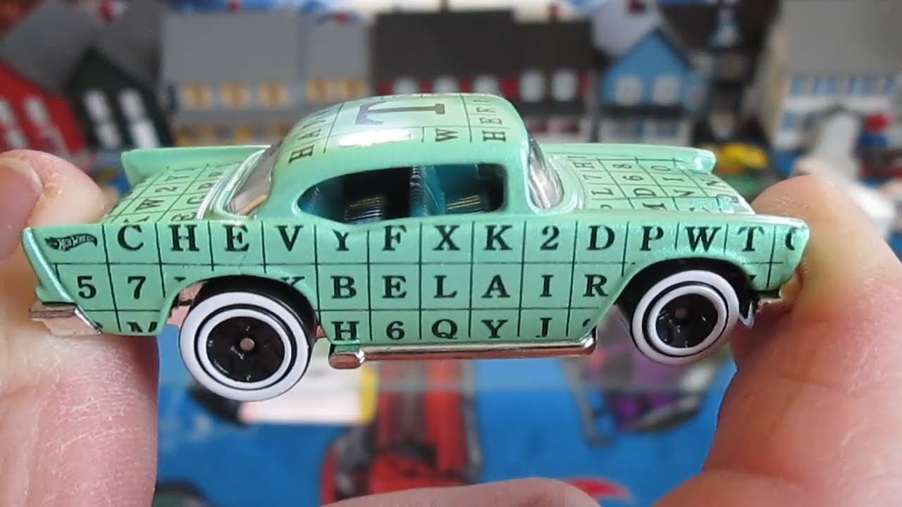 57 CHEVY - Hot Wheels Toy Diecast Car Unboxing Review - Classic