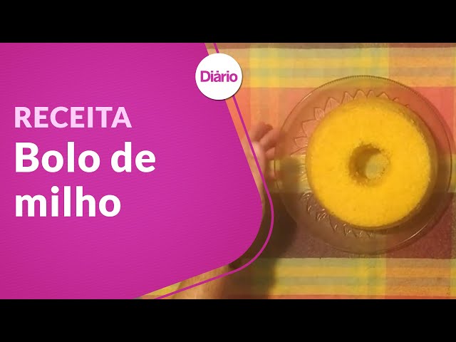 Aprenda a receita de bolo de milho para curtir o São João, Tocantins