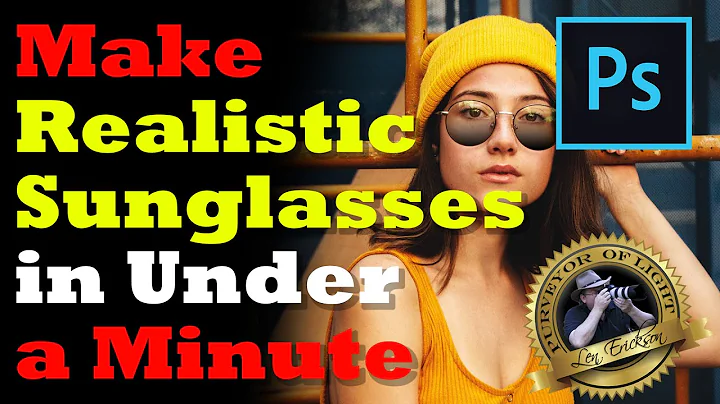 How to Make Realistic Sunglasses in Under a Minute...
