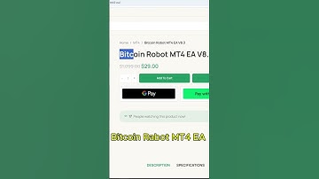 Bitcoin Rabot EA MT4  #automatedtrading #autotradingsoftware #ea99store