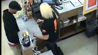 Clarksville Police Department reports Big Lots Robbed - Video 1