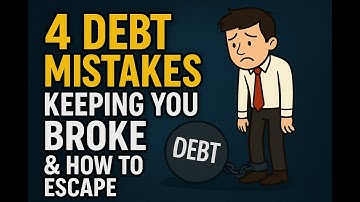 3 Debt Mistakes Keeping You Broke & How to Escape