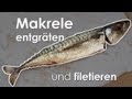 Makrele entgräten und filetieren - Urgeschmack