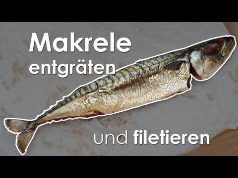 Video: Wie Man Makrelen Schnitzt