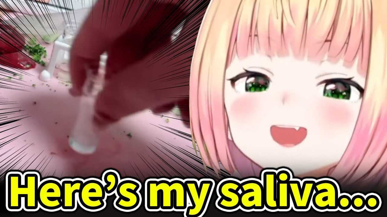 Nene reveals her DNA that was made by her Saliva【Hololive/Eng sub】