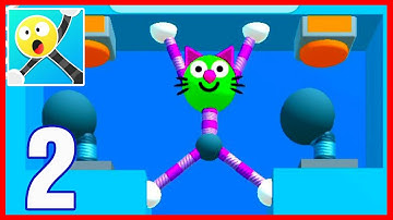 Stretch Guy - Gameplay Walkthrough Part 2 - All Levels 26-50 (Android,iOS)