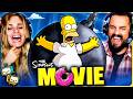 THE SIMPSONS MOVIE (2007) Movie Reaction! | First Time Watch! | Dan Castellaneta | Hank Azaria