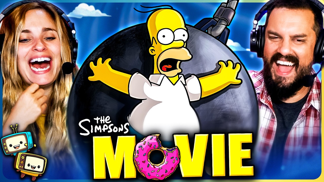 THE SIMPSONS MOVIE (2007) Movie Reaction! | First Time Watch! | Dan Castellaneta | Hank Azaria