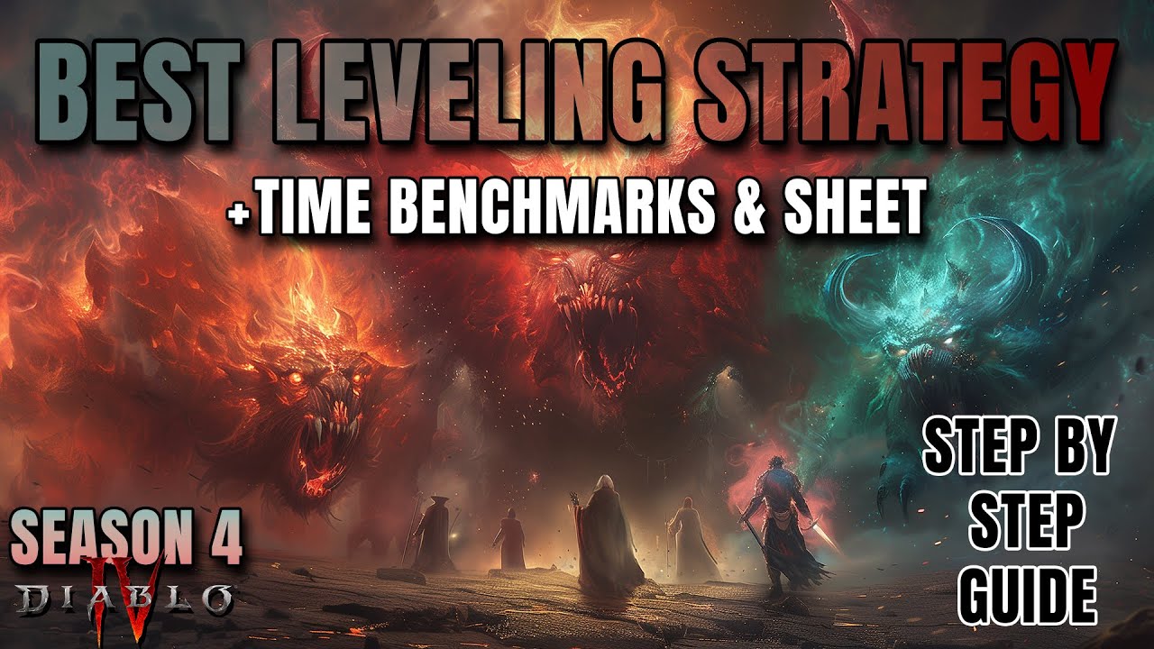 BEST Leveling Strategy for ALL CLASSES - Step-by-Step Guide Season 4 ...