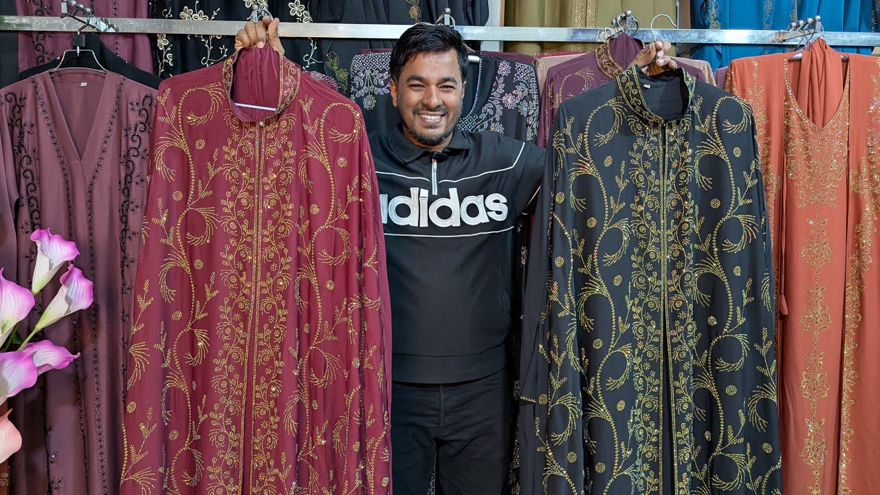 রাজকীয় ডাবল পাট পকেটস্লিপ আবায়া বোরকা👌Dubai cheri febris poketslip abaya borka 🔥