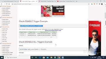 Oracle ENABLE Trigger  38