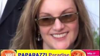 Patty Hearst And Husband Bernard Shaw Leave Party - 2003