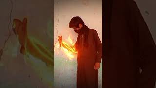 How to create fire on your hand Edit in Capcut Mobile