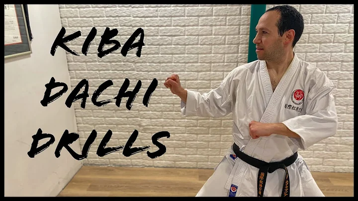 Karate workout: kiba dachi drills