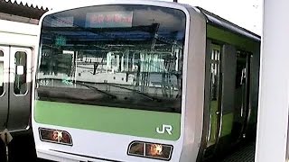山手線E231系内回り 西日暮里駅発車