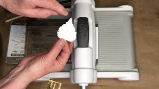 How to use Big Shot to cut Sizzix Impresslits