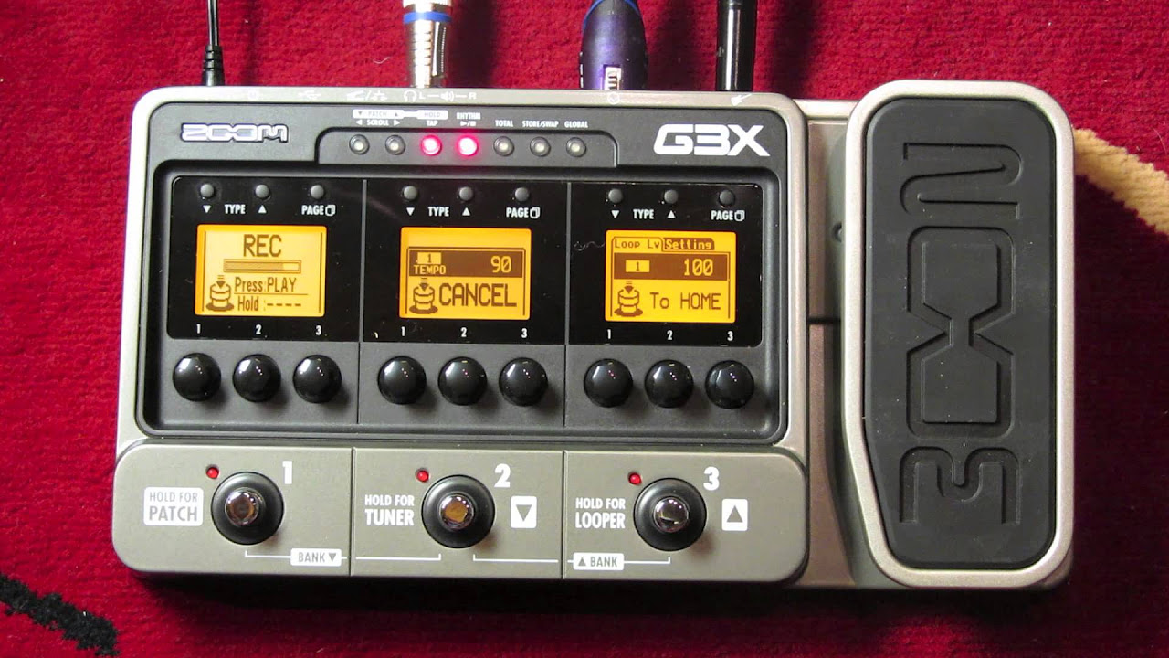 Zoom G3 Guitar Effects and Amp Simulator - YouTube