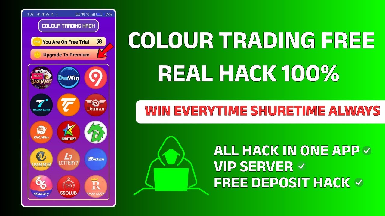 Colour Prediction Hack | Colour Trading Game Hack Kaise kare | Colour Trading Hack app