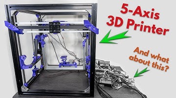 5-axis 3D printer - It moves!