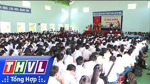 THVL |Phó Bí thư thường trực Tỉnh ủy Trương Văn Sáu dự k/giảng Trường THPT chuyên Nguyễn Bỉnh Khiêm