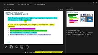 CCNA1 Chapter 6 Data link Layer