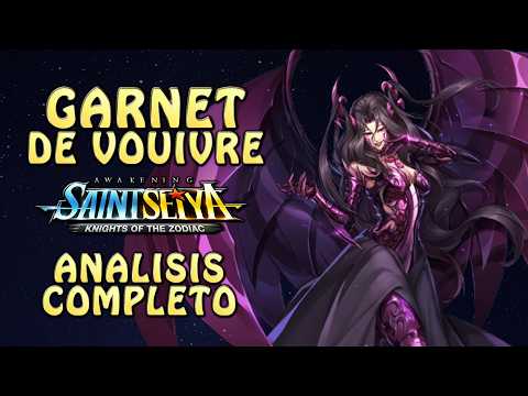 Garnet de Vouivre in Saint Seiya Awakening: Strategic Analysis and Build Guide
