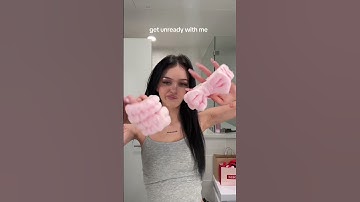 get unready with me #skincare #nevada #tiktok #trend