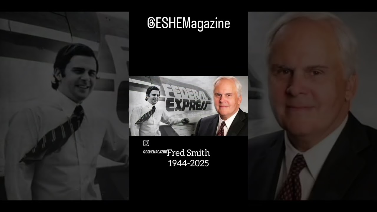 Remembering founder and chairman of FedEx, Fred Smith. Smith died today at the age of 80 years old.