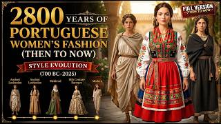 2800 Years of Portuguese Women’s Fashion (Then to Now)