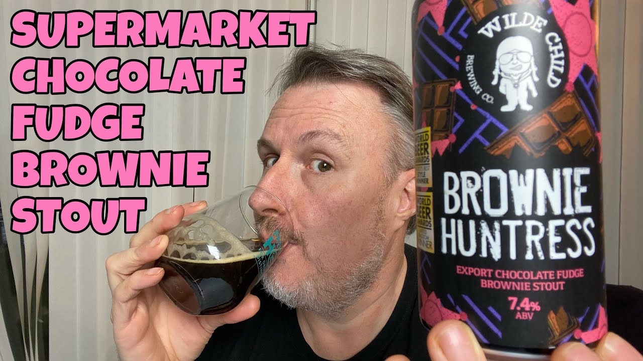 Brownie Huntress - Export Chocolate Fudge Brownie Stout - Wild Child Brewing