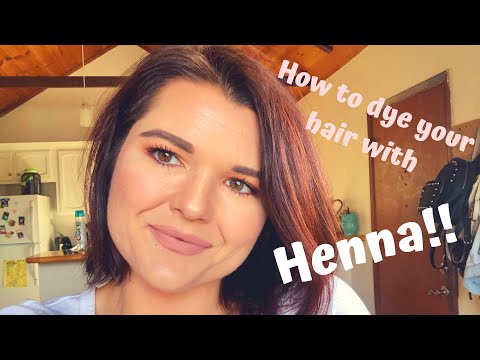 Como tingir seu pó CABELO COM TODA NATURAL HENNA