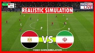 🔴Egypt vs Iran Live | World Cup 2026 | Full Match Streaming | Video Game Simulation screenshot 4
