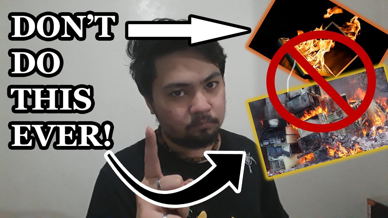 5 Things that you should NEVER do to your Computer (Tagalog) - YouTube
